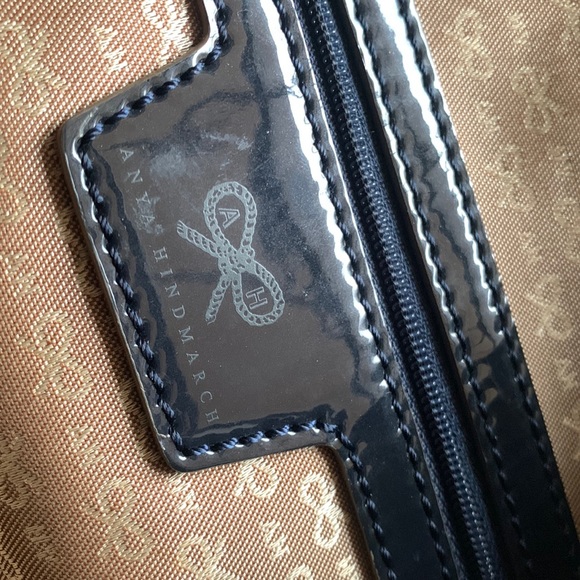 Anya Hindmarch Shoulder bag/ strap patent leather - Picture 12 of 12